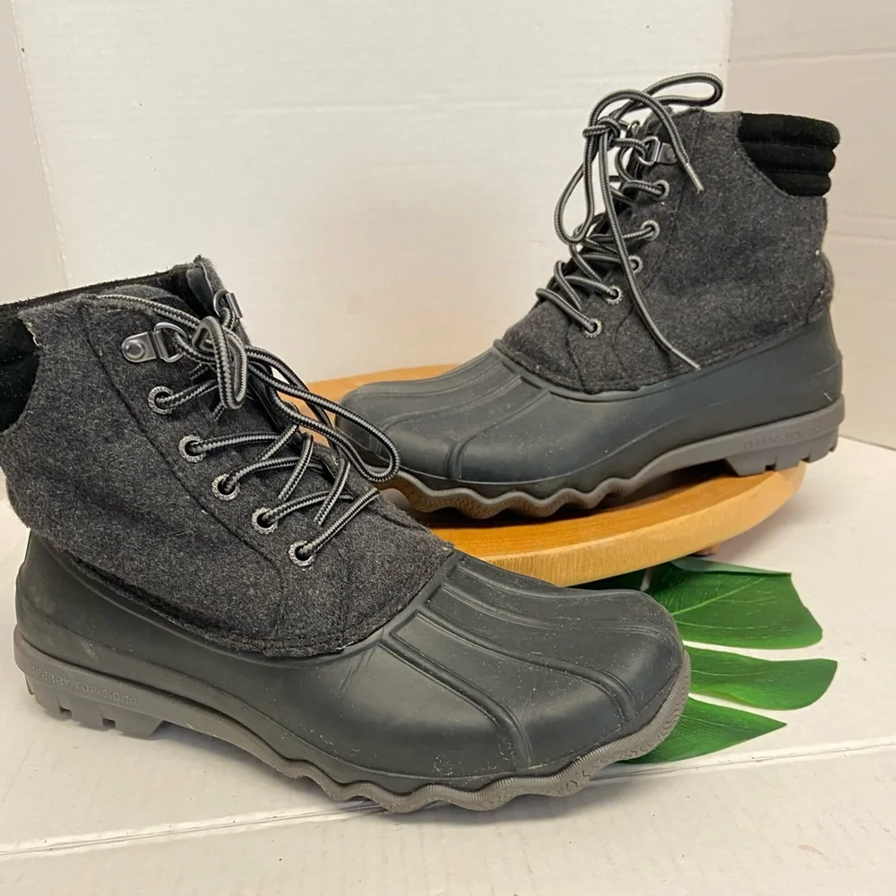 Mens Sperry Rain Duckboots